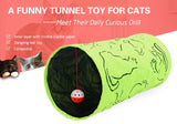 Amazing Green Cat Tunnel